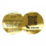 Michelangelo International Wine and Spirits awards 2019 – DOUBLE GOLD MEDAL Winner